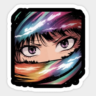 Anime Eyes Sticker